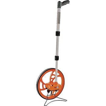 Keson Roadrunner Series RR318N Measuring Wheel, 9999.9 ft, 12-1/2 in Wheel, Polycast Wheel, ABS, Orange