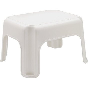 Rubbermaid FG420087BISQUE Utility Step Stool, 9-1/4 in H, Bisque