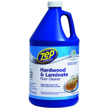 Zep ZUHLF128 Floor Cleaner, 1 gal Bottle, Liquid, Pleasant Lemon, Clear