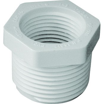 IPEX 435702 Bushing, 1 x 3/4 in, MPT x FPT, PVC, SCH 40 Schedule