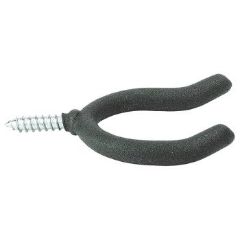 National Hardware 2123BC N112-026 Storage Screw Hook, 40 lb, Steel, Black