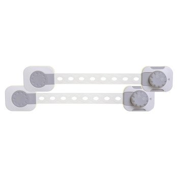 Dreambaby L1442 Multi-Purpose Latch, Plastic, Gray/White