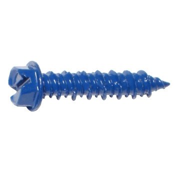 Midwest Fastener 10530 Masonry Screw, 1/4 in Dia, 1-1/4 in L, Steel, 1/PK