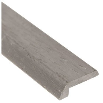 Shur-Trim FA1121HSI03 Molding Tile Edge Cap, 3 ft L, 3/4 in W, Aluminum, Hammered Silver