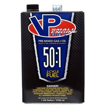 VP Racing 6231 50:1 Pre-Mixed Small Engine Fuel, Hydrocarbon, Blue, 128 oz