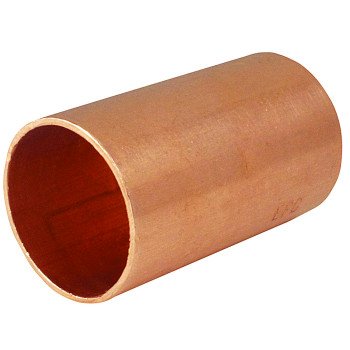 Elkhart Products 82500CP Pipe Coupling with Stop, 1/2 in, Sweat