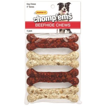 RUFFIN'IT 03180 Dog Chew, 4 in L