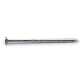 ProFIT 0241138 Siding Nail, 6D, 2 in L, 304 Stainless Steel, Checkered Brad Head, Ring Shank, 1 lb