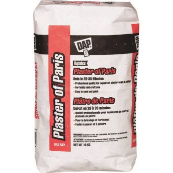 DAP 11522 Plaster of Paris, Powder, White, 10 kg Bag