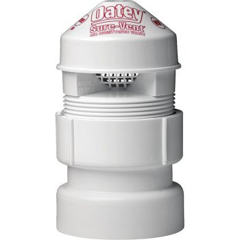 Oatey Sure-Vent 39016 Air Admittance Valve, NPT, PVC