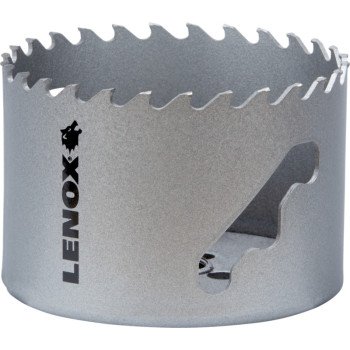 Lenox Speed Slot LXAH3314 Hole Saw, 3-1/4 in Dia, Carbide Cutting Edge, 3 in Pilot Drill