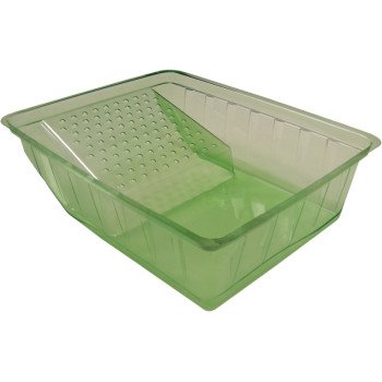 Midstate Plastics 201303 Paint Tray, 6 in W, Plastic, Green