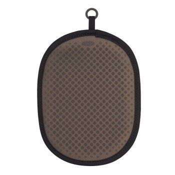 Oxo 11220500 Pot Holder, Fabric/Silicone, Black