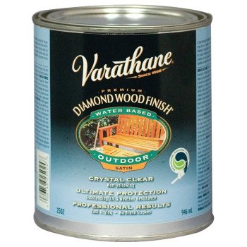 RUST-OLEUM 250241H Urethane Paint, Liquid, Crystal Clear, 1 qt, Can