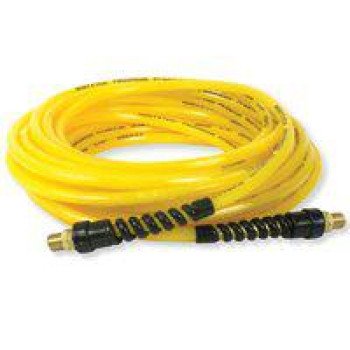 Bostitch HOPB1450 Air Hose, 1/4 in OD, 50 ft L, 300 psi Pressure, PVC/Rubber, Yellow