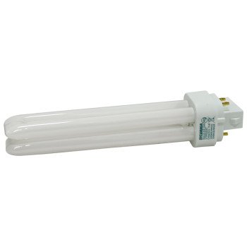 Sylvania 20941 Compact Fluorescent Bulb, 26 W, T4 Lamp, G24Q-3 Lamp Base, 1710 Lumens, 2700 K Color Temp