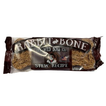 The Wild Bone Co 1812 Stew Dog Biscuit, Jerky, Rabbit, 1 oz