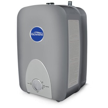 Richmond 6MT2-1 Mini-Tank Water Heater, 12 A, 120 V, 1440 W, 2.5 gal Tank, Floor, Wall Mounting