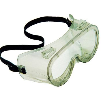 Safety Works 10031205 Safety Goggles, Anti-Fog, Impact, Splash Lens, Vinyl Lens, Vinyl Frame, Clear Frame