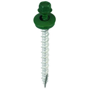 Acorn International SW-MW2FG250 Screw, #9 Thread, High-Low, Twin Lead Thread, Hex Drive, Self-Tapping, Type 17 Point, 250/BAG