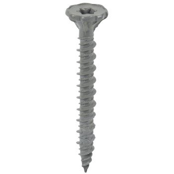 Backer-On 23406 Screw, #9 Thread, Serrated Thread, Star Drive, Sharp Point, Steel, Climacoat, 750 PAIL