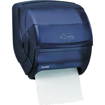 North American Paper T850TBK Towel Dispenser, 8-1/4 in W Roll, 8-1/2 in Dia Roll, Plastic