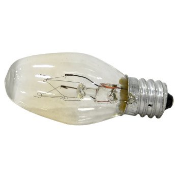 Sylvania 13543 Incandescent Lamp, 7 W, Candelabra E12 Lamp Base, 2850 K Color Temp, 3000 hr Average Life