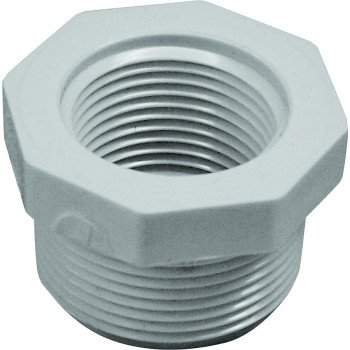 IPEX 435705 Reducing Bushing, 1-1/4 x 1 in, MPT x FPT, White, SCH 40 Schedule, 150 psi Pressure