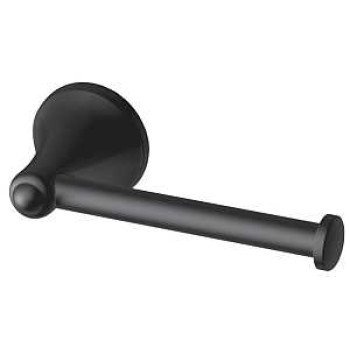 Moen Laia BH5308BL Toilet Paper Holder, Zinc, Black, Matte, Wall Mounting