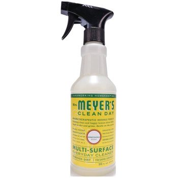 Mrs. Meyer's Clean Day 17541 Cleaner, 16 oz Spray Bottle, Honeysuckle