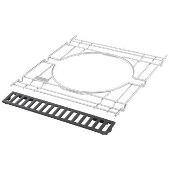 Weber 7677 Frame Kit, 18.9 in L, 16.8 in W, Cast Iron/Steel, Enamel/Plated