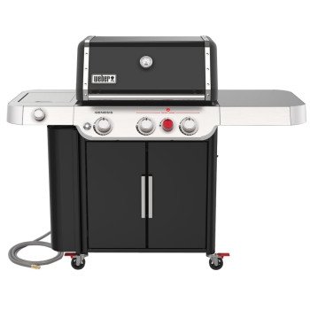 Weber GENESIS E-335 Series 37410001 Gas Grill, 39,000 Btu, Natural Gas, 3-Burner, 513 sq-in Primary Cooking Surface, 1/EA