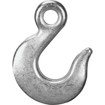 Campbell T9101624 Eye Slip Hook, 3/8 in, 5400 lb Working Load, 43 Grade, Steel, Zinc