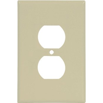 WALLPLATE 1 GANG DPX IVRY 1PK