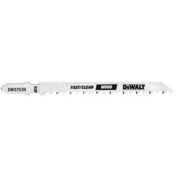 DEWALT DW3753H Jig Saw Blade, 1/4 in W, 6 TPI