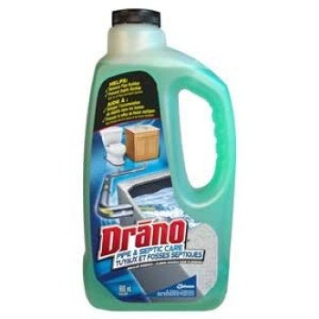 Drano 605723 Drain Cleaner, Liquid, Green, Pleasant, 900 mL