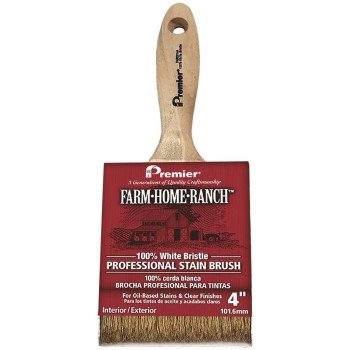 Premier Farm Home Ranch FHR00144 Stain Brush, White China Bristle