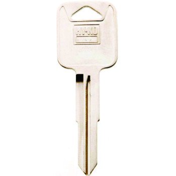 Hy-Ko 11010B69 Key Blank, Brass, Nickel