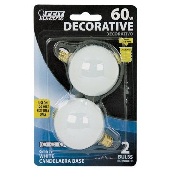 BP60G161/2/W WHT GLOBE BULB60W