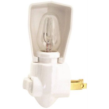 BP850W WHT NIGHTLIGHT W/SWITCH