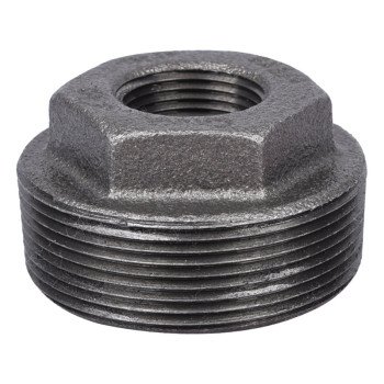 ProSource B241 50X20 Pipe Bushing, 2 x 3/4 in, MIP x FIP, Malleable Iron, SCH 40 Schedule, 300 psi Pressure