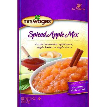 Mrs. Wages W800-J4425 Spiced Apple Mix Sauce, 5 oz Pouch