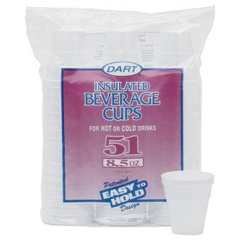 951HW FOAM CUPS 8OZ 51CT      