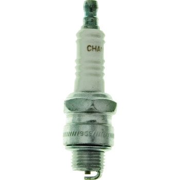 Champion J6C Spark Plug, 0.028 to 0.033 in Fill Gap, 0.551 in Thread, 0.813 in Hex, Copper