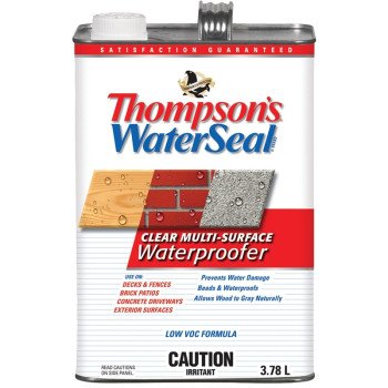 Thompson's WaterSeal THCP40014-16 Wood Protector, Clear, 3.78 L, Can