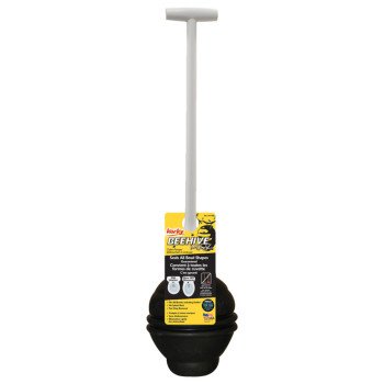 Korky 99-4FR Toilet Plunger, 6 in Cup, T Handle