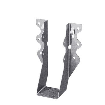 Simpson Strong-Tie LU LU26 Joist Hanger, 4-3/4 in H, 1-1/2 in D, 1-9/16 in W, 2 x 6 in, Steel, Galvanized/Zinc