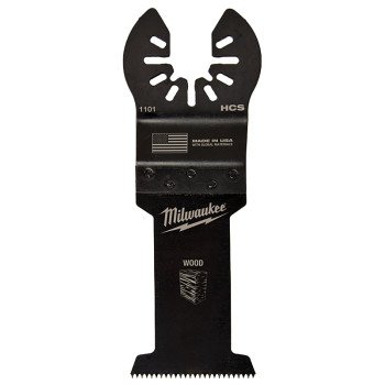 Milwaukee 49-25-1109 Blade, 1-3/8 in, 2 in D Cutting, HCS, 10/PK