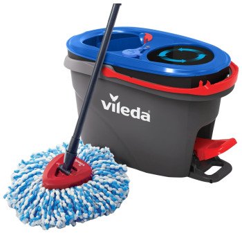 Vileda EasyWring RinseClean 168469 Spin Mop Refill, Microfiber