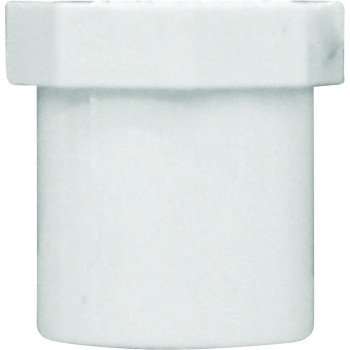 IPEX 435631 Pipe Plug, 1/2 in, Male Spigot, PVC, White, SCH 40 Schedule